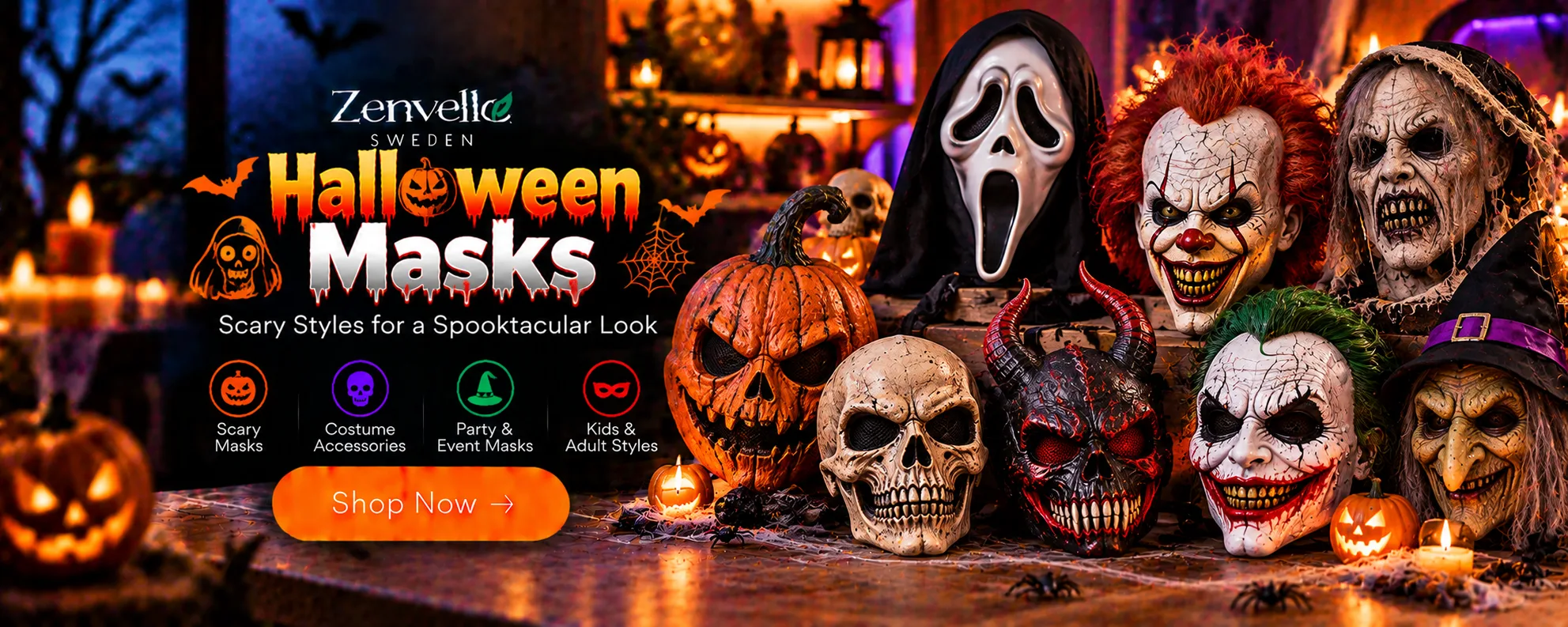Halloweenmasker