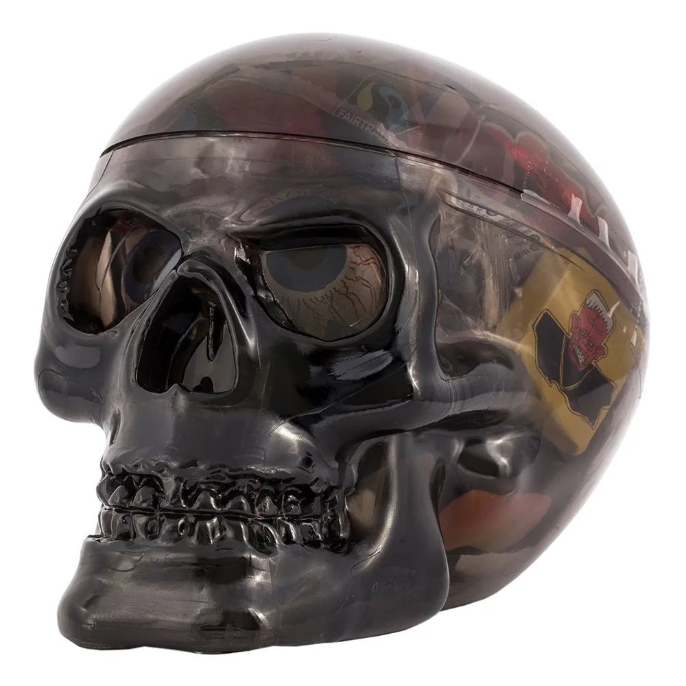 Dödskalle med Halloweengodis - 315 g