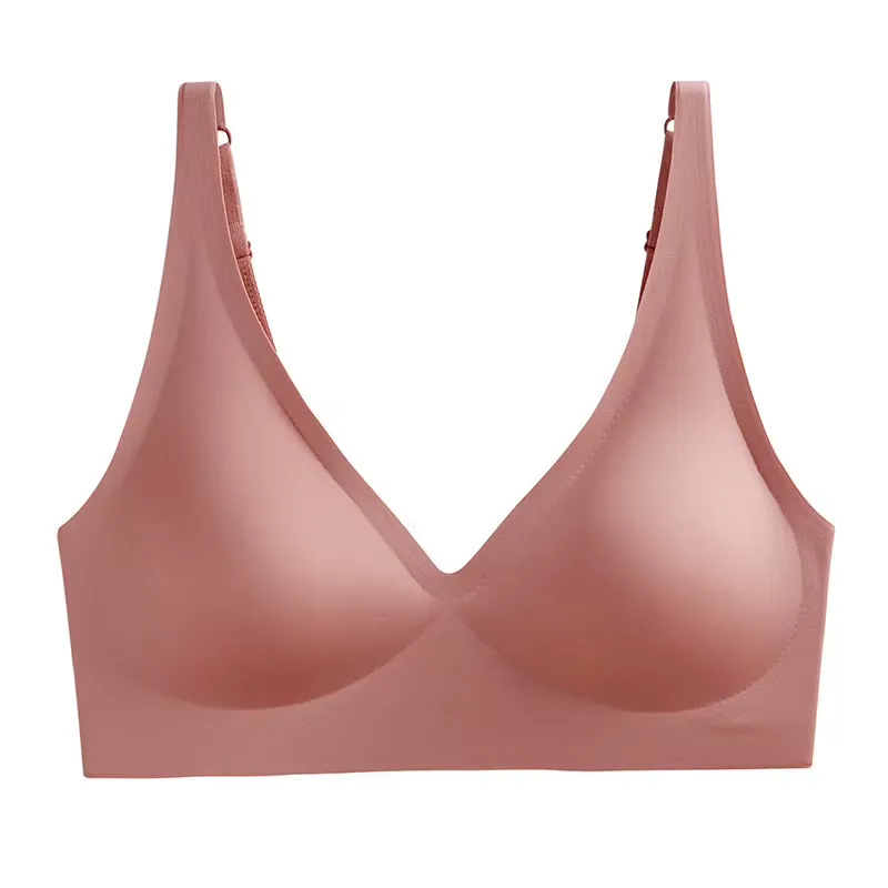 Trådlös Komfort-BH med Push-up och Avtagbara Inlägg