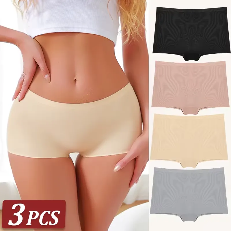 3-pack Seamless Full Brief Trosor för Dam