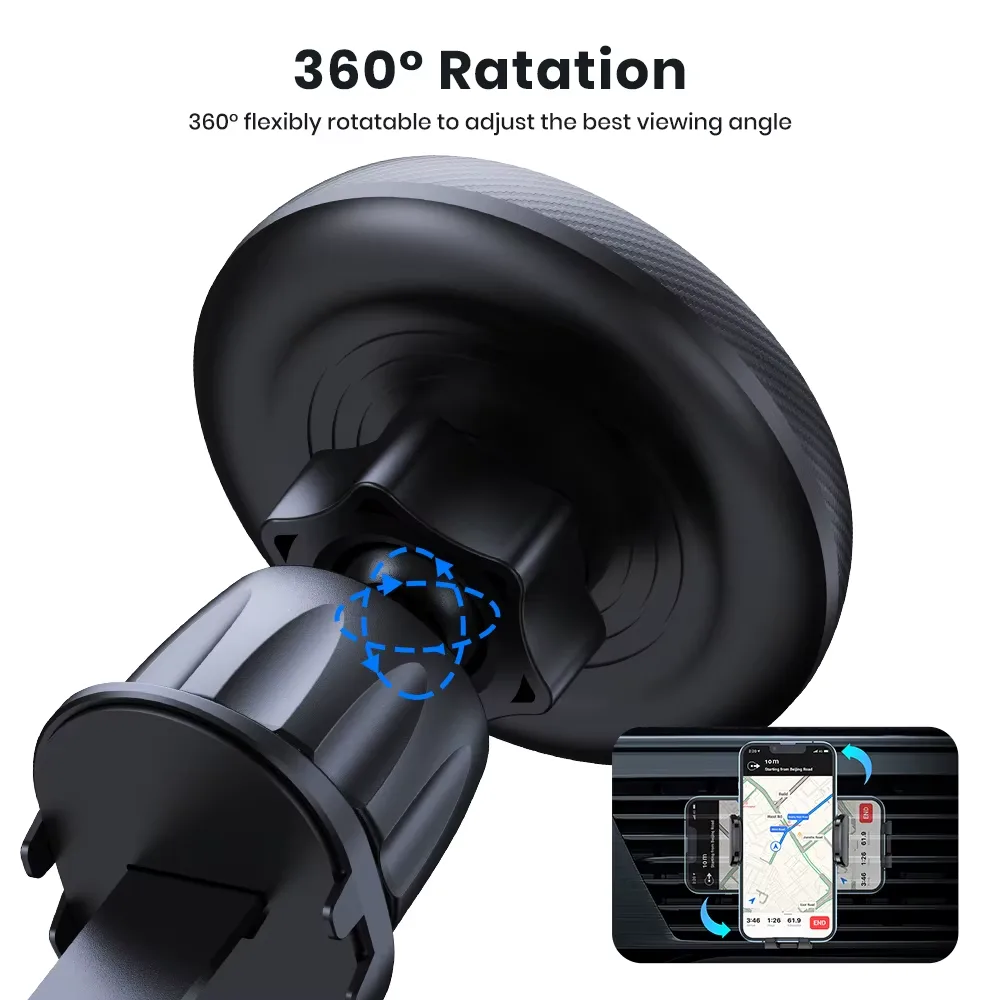 Magnetisk mobilhållare för bil