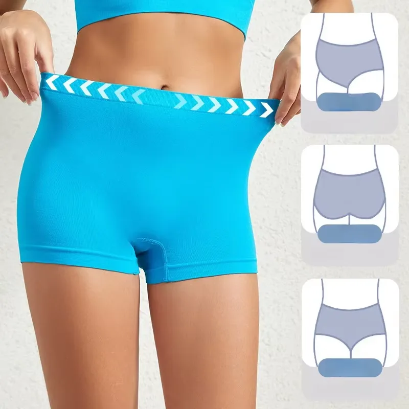 Osynliga Seamless Boyshorts med Antiskavfunktion
