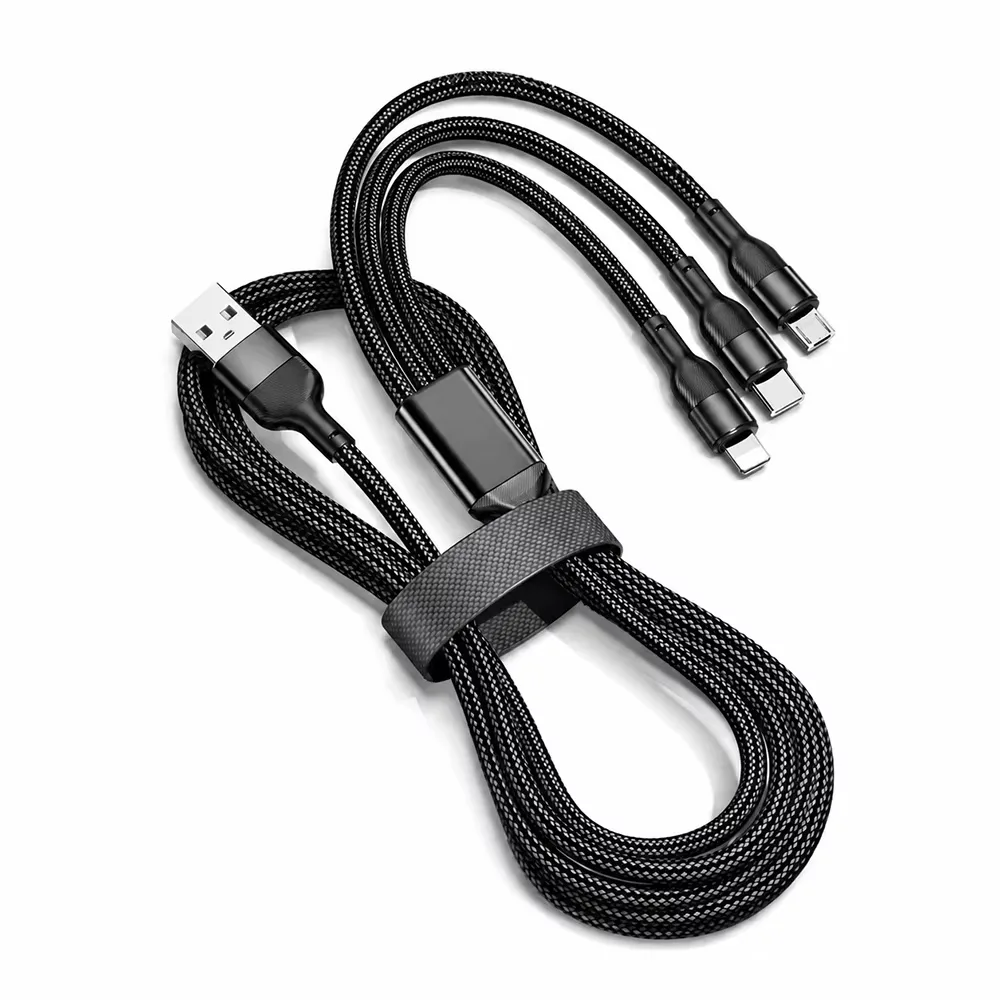 3-i-1 Laddkabel för Universal Laddning