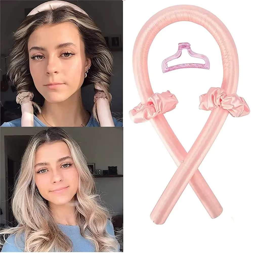 Värmefri lockband för naturliga lockar