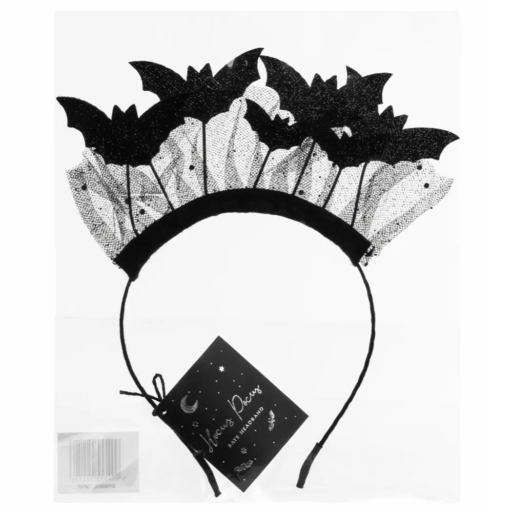 Diadem Fladdermöss Glitter