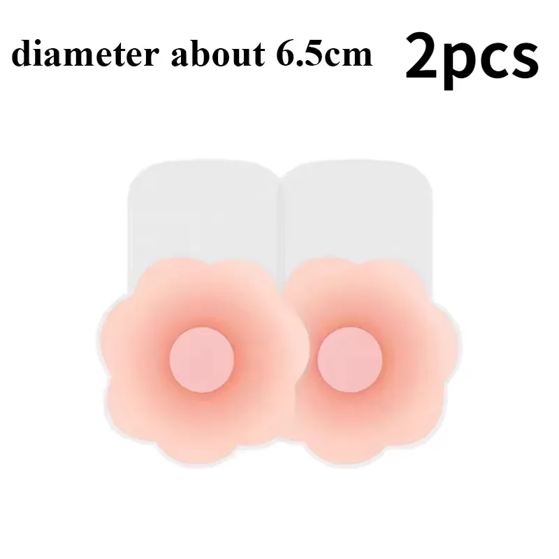 2-pack Återanvändbara Nippelskydd i Silikon