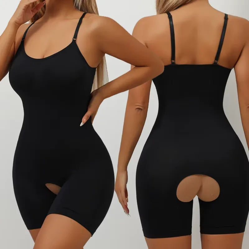 Sömlös Shapewear Bodysuit med Mellanfast Kontroll