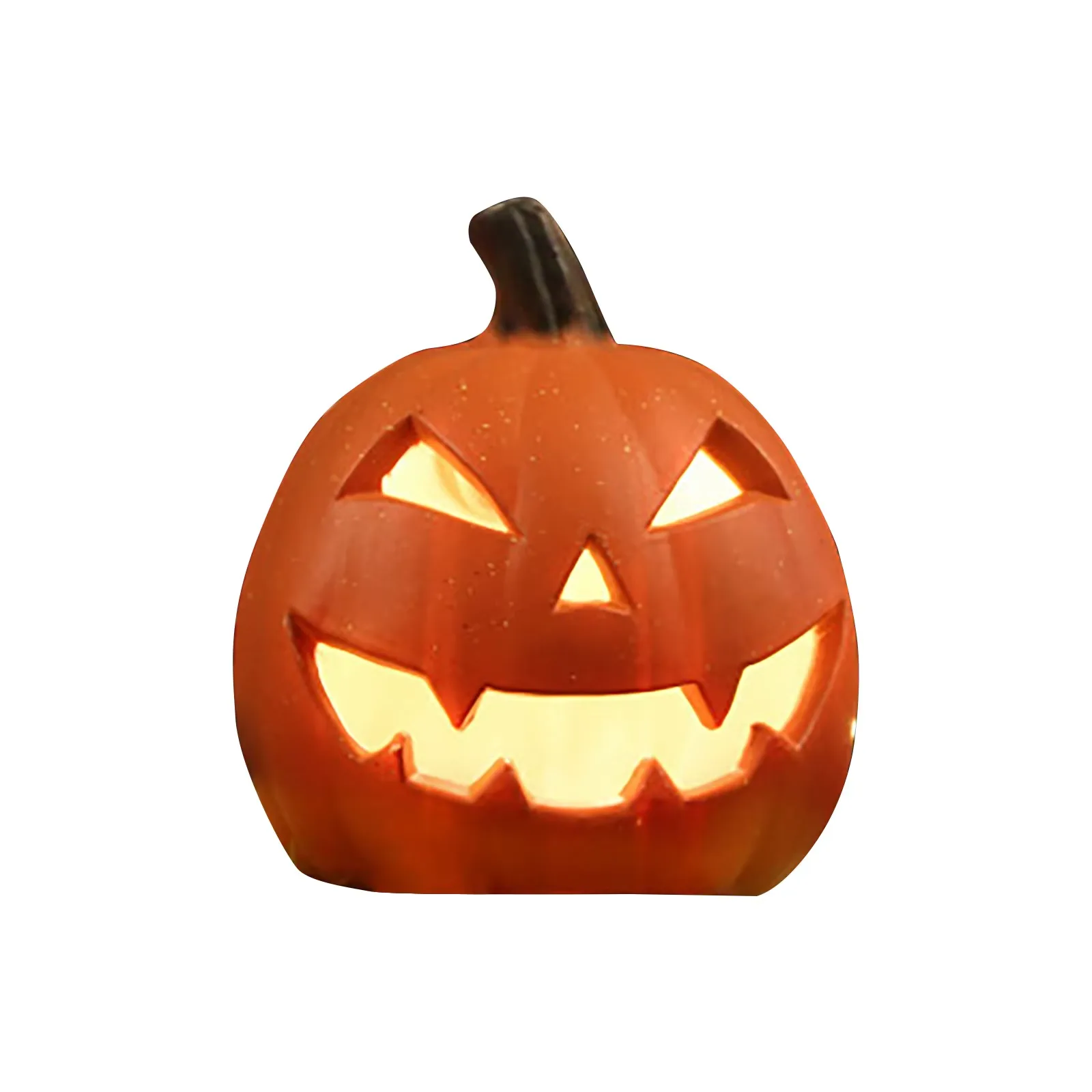 1 st Dekorativ Halloweenpumpa LED-lykta