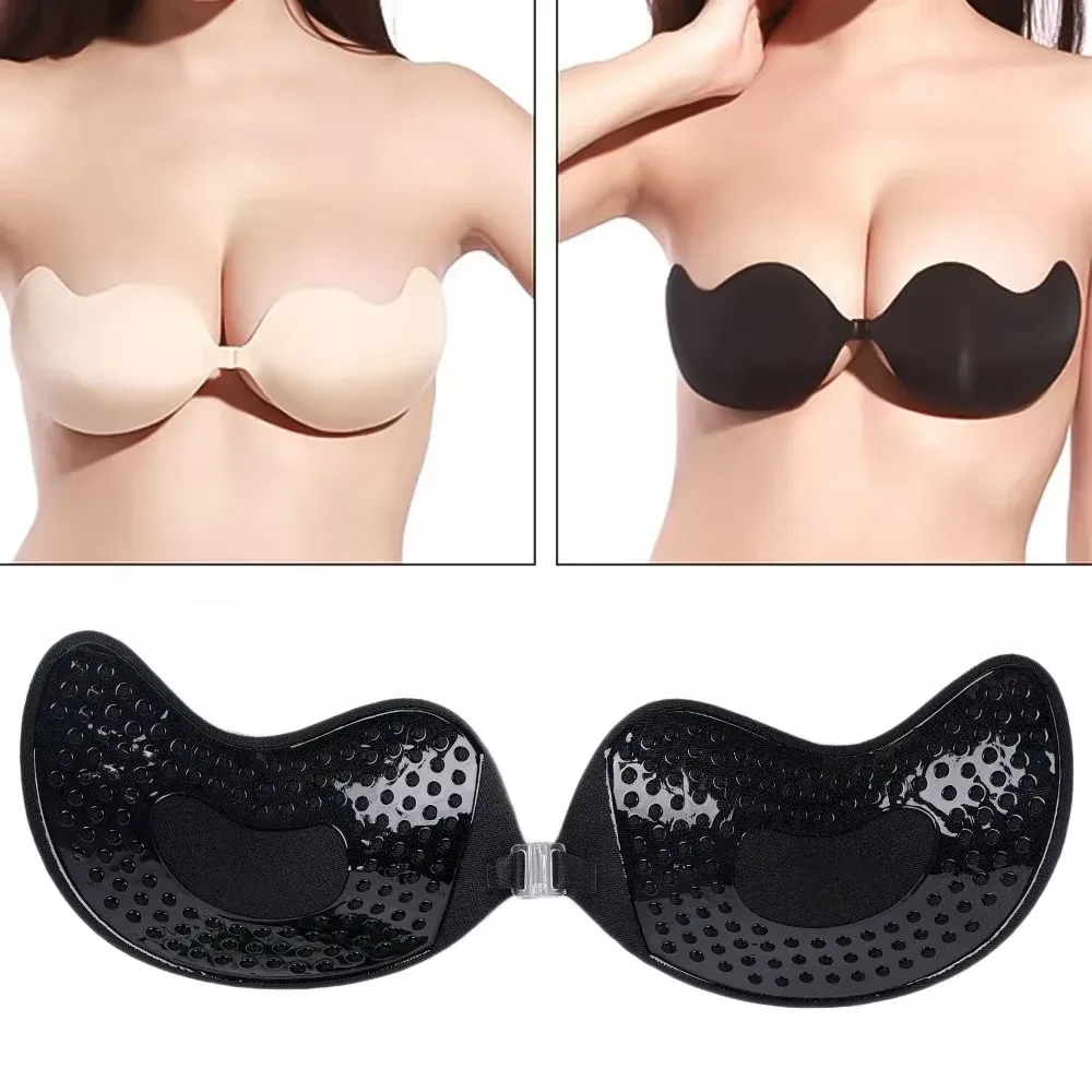 Osynlig push-up självhäftande bh utan rygg