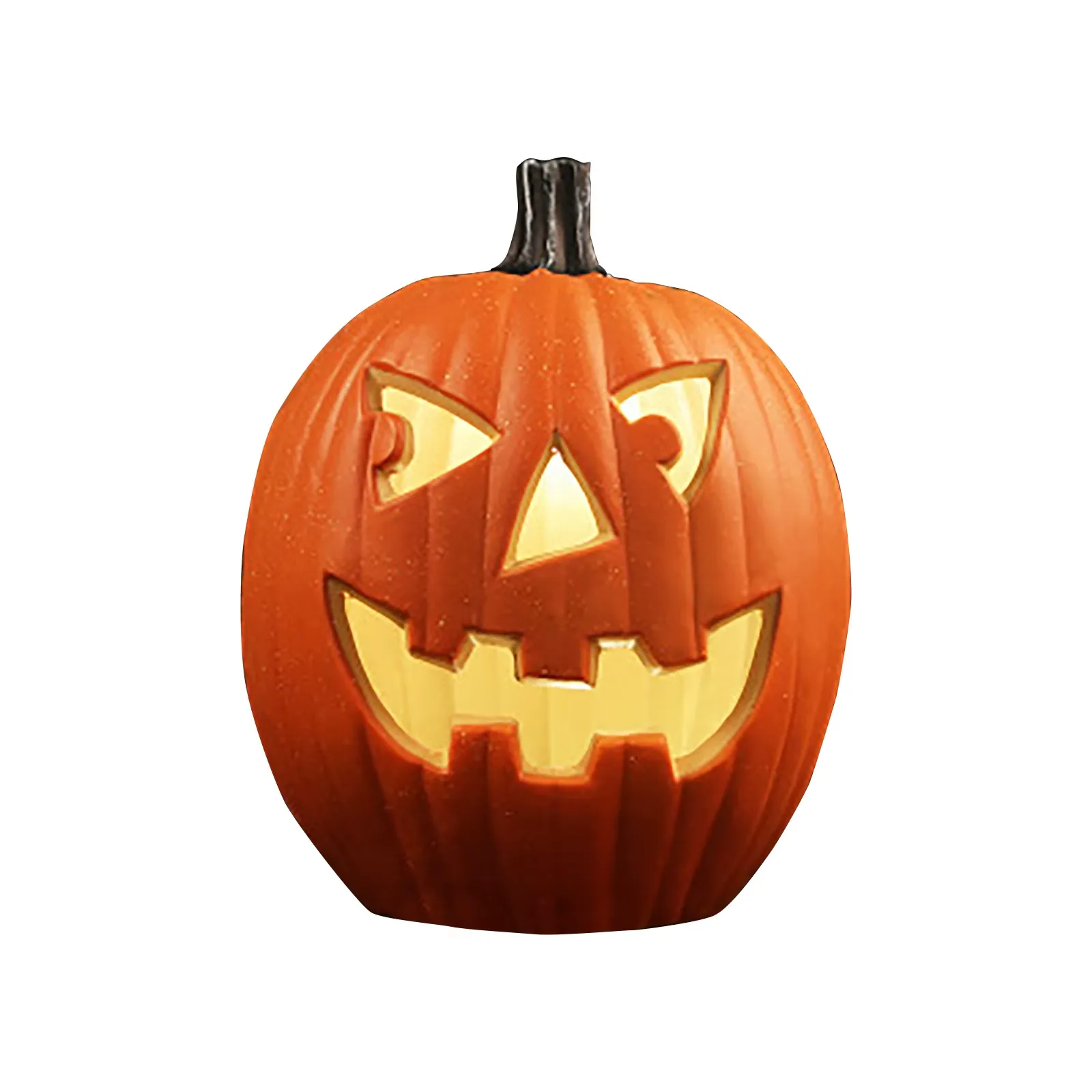 1 st Dekorativ Halloweenpumpa LED-lykta