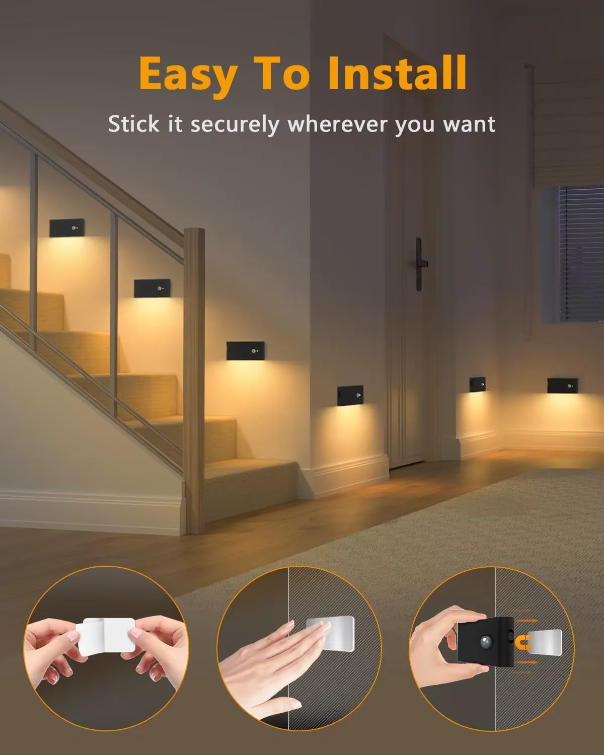 Rörelsesensor Nattlampa