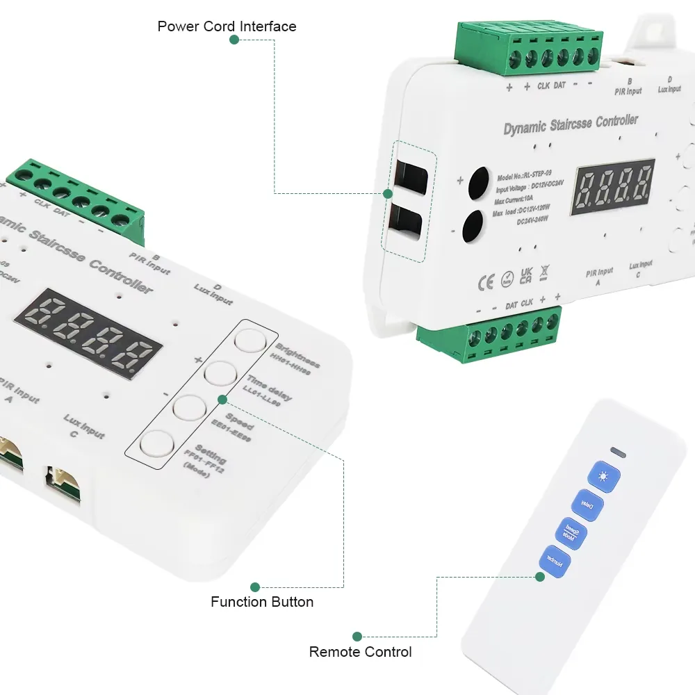 Rörelsesensor Trappbelysning LED