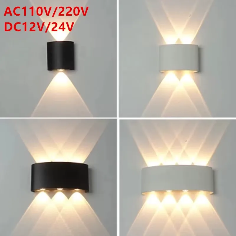 Vattentät LED-vägglampa
